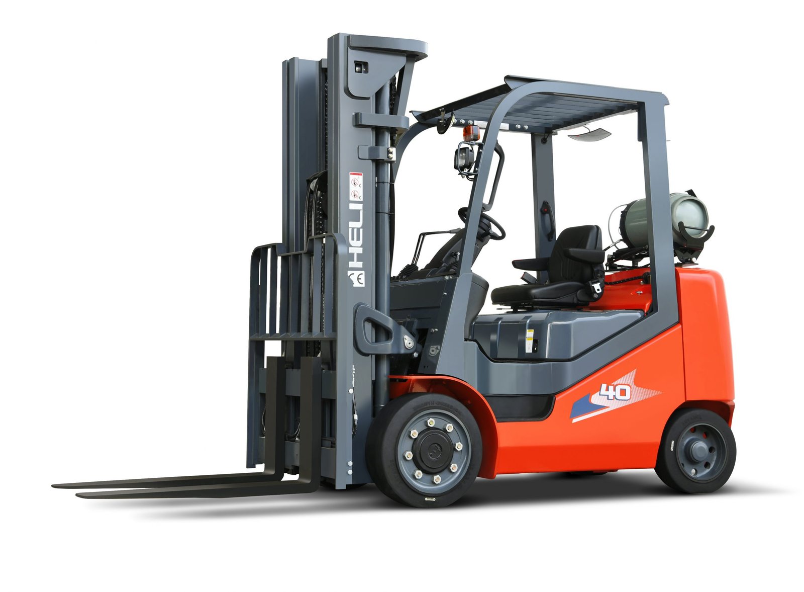 4-5t LPG/GAS Cushion Tire Forklift